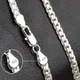 20-60cm argent sterling 925 marque de luxe design noble collier chaîne pour femmes hommes bijoux de