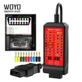 WOYO Car CAN Pinout Box Test Break paramétrage outil de Diagnostic OBD2 Break Out Box automobile ECU