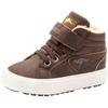 Sneaker KANGAROOS "Kavu III", Gr. 25, braun, Synthetik, sportlich, Schuhe, gefüttert