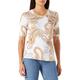 Betty Barclay Damen 2362/1281 Bluse, White/Camel, 38