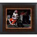 David Njoku Cleveland Browns Facsimile Signature Framed 11'' x 14'' Spotlight Photograph