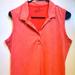 Nike Tops | Ladies Nike Golf Shirt. Size Large | Color: Orange/Pink | Size: L