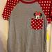 Disney Tops | Disney Shirt From Walmart | Color: Gray/Red | Size: L