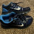 Nike Shoes | 4.5 Youth Firs Like 6.5 Women. Nike Air Max Navy Running Shoe. Gently Used. | Color: Blue | Size: 4.5bb