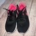 Nike Shoes | Black And Pink Girls Nike Tanjun Sneakers. Size 5y | Color: Black/Pink | Size: 5g