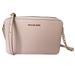 Michael Kors Bags | Michael Kors Ew Crossbody Bag Jet Set Large Saffiano Leather Powder Blush | Color: Pink | Size: Large