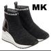 Michael Kors Shoes | Michael Kors Girls Sock Boot | Color: Gray | Size: 5bb