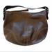 Coach Bags | Coach Dark Brown Leather Hobo Bag | Color: Brown/Silver | Size: 14 X 12 X 3