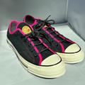 Converse Shoes | Converse Chuck 70 Ox Low Top Mountain Club Black/Prime Pink (New Without Tags) | Color: Black | Size: 10