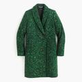 J. Crew Jackets & Coats | J Crew Green Italian Tweed Daphne Topcoat 8 | Color: Green | Size: 8