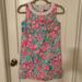 Lilly Pulitzer Dresses | Girls Lily Pulitzer Dress, Size 14. | Color: Green/Pink/White | Size: 14g