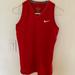 Nike Tops | Nike Pro Combat Womens Size Xsmall Red Tank Top Active Running Gym Yoga Ladies | Color: Red | Size: Xs