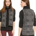 Madewell Jackets & Coats | Madewell Reversible Plaid Quilted Vest | Color: Black/Gray | Size: Xs