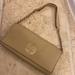 Kate Spade Bags | Kate Spade Holly Bexley Small Leather Clutch Chain | Color: Gold/Tan | Size: 10"L X 1.5"W X 4"H