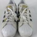 Adidas Shoes | Adidas Lizard Dragon Snake Skin Womens Sneakers | Color: White | Size: 7.5