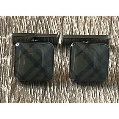 Burberry Accessories | Burberry Black/Grey Cufflinks | Color: Black/Gray | Size: Os