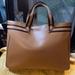 Gucci Bags | Authentic Beautiful Vintage Cherry Line Leather Gucci Tote In Great Condition | Color: Brown/Tan | Size: Os