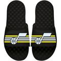 Youth ISlide Black Utah Jazz Stripes Slide Sandal