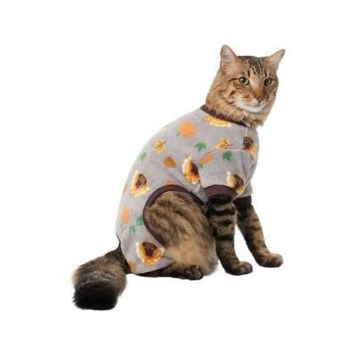 Frisco Lil Turkey Dog & Cat Fleece Pajamas, X-Small