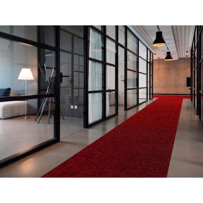Läufer "Schmutzfangläufer PICOLLO, Made in Belgium", rot, B:200cm H:8mm L:850cm, Polypropylen (PP), PRIMAFLOR-IDEEN IN TEXTIL, Teppiche, Schmutzfangläufer, Schmutzfangmatte, meliert, strapazierfähig, rutschhemmend Image