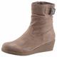 Stiefelette CITY WALK Gr. 36, grau (taupe) Damen Schuhe Plateaustiefeletten