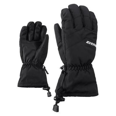 Skihandschuhe ZIENER "LETT AS(R)", Kinder, Gr. 6,5, schwarz, Kunstfaser, Handschuhe Image