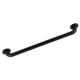 Kingston Brass GDR814240 Silver Sage 24-Inch X 1-1/4-Inch OD ADA Grab Bar, Matte Black - Kingston Brass GDR814240