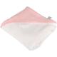 Homemaison - Cape de bain en gaze de coton et éponge Rose Clair 75x75cm - Rose Clair