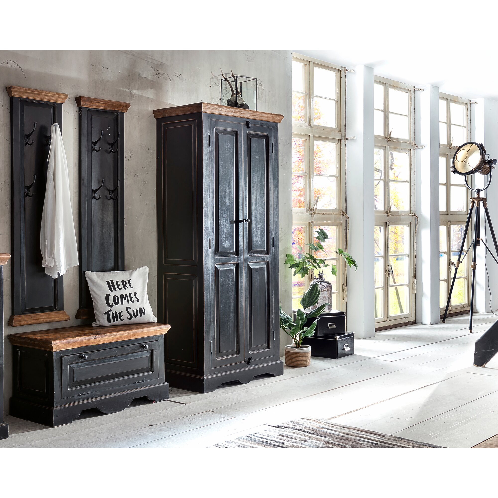 SIT »Corsica« Dielen Set 4-teilig schwarz Image