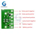 Circuit imprimé de contrôle de la lumière de la lanterne LED contrôleur solaire lampe solaire à