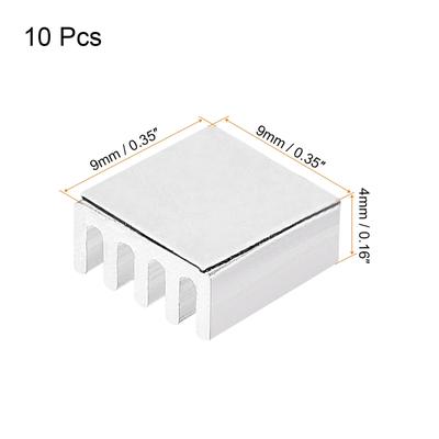 Electronic Cooler Aluminium Heatsink Radiator for Cooling GPU