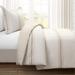 Lush Decor Farmhouse Stripe Reversible Cotton 2 Piece Comforter Set
