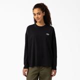 Dickies Women's Summerdale Long Sleeve T-Shirt - Black Size S (FLR05)