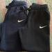 Nike Bottoms | 2 Pair Boys Nike Sweatpants | Color: Black/Blue | Size: 6b