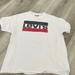 Levi's Tops | Levi’s T Shirt | Color: Red/White | Size: L