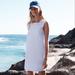Madewell Dresses | Madewell Sz 4 White Sundream Fringe Shift Dress | Color: White | Size: 4