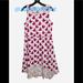 Disney Dresses | New Disneyland Resort Juniors Pink White Sundress Pink Mickey Ears Sz Xl | Color: Pink/White | Size: L