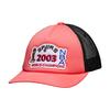 Men's Mitchell & Ness Pink San Antonio Spurs 2003 NBA Finals Champions Hardwood Classics Trucker Snapback Adjustable Hat