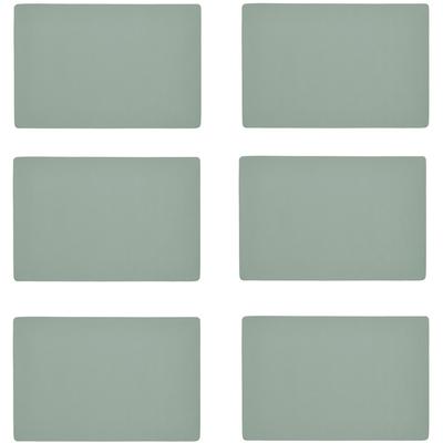 Platzset ZELLER PRESENT, grün (mint), B:30cm L:45cm, Platzsets, Kunstleder, metallic, 30x45 cm Image