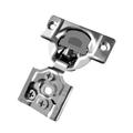 Berta 3/4 105 Degree Soft Close Face Frame Overlay Hinge in Gray | 0.5 H x 2.5 W in | Wayfair 3/4-Pack