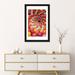 East Urban Home Spiral Focus by Danny Ivan - Gallery-Wrapped Canvas Giclée Print Metal in Orange/Red | 32 H x 24 W x 0.75 D in | Wayfair