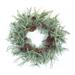 The Holiday Aisle® Pine 29" Wreath Most Realistic Faux/Wood/Twig in Brown/Green | 5.5 H x 29 W x 29.5 D in | Wayfair