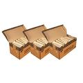 Kiln Dried Kindling Wood, 3 Boxes, For Wood Burner & Outdoor Fire Pits, Smokeless Kindling For Starting Pizza Oven, Log Burner & BBQ, Sustainably Sourced Natural Kindling Starts Your Fire Quickly