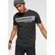 T-Shirt BRUNO BANANI, Herren, Gr. L (52/54), schwarz, Single Jersey, Obermaterial: 100% Baumwolle, bedruckt, casual, schmal, Rundhals, Kurzarm, Shirts, kurzärmelig, schmal geschnitten, Rundhalsausschnitt