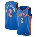 "Maillot Swingman Nike Icon Edition Oklahoma City Thunder - Bleu - Shai Gilgeous-Alexander - Unisexe - Homme Taille: 3XL"