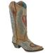 Corral A4235 Boot - Womens 6 Tan Boot Medium