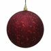 The Holiday Aisle® Holiday Décor Ball Ornament Plastic in Red | 4.75" H x 4.75" W x 4.75" D | Wayfair 53DFB1087CC143F0942E72A2BF219B89