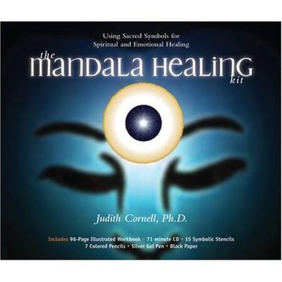 The Mandala Healing Kit: Using Sacred Symbols For Spiritual And Emotional Healing [With Black Paper And Colored Pencils & Gel Pen And 96 Page Workbook