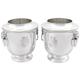 Sterling Silver Wine Coolers - Antique George III