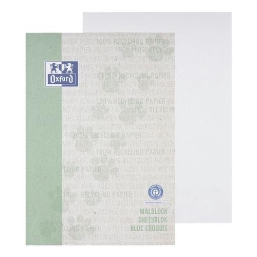 Zeichenblock »Recycling« A4 100 Blatt, Oxford, 21×29.7 cm